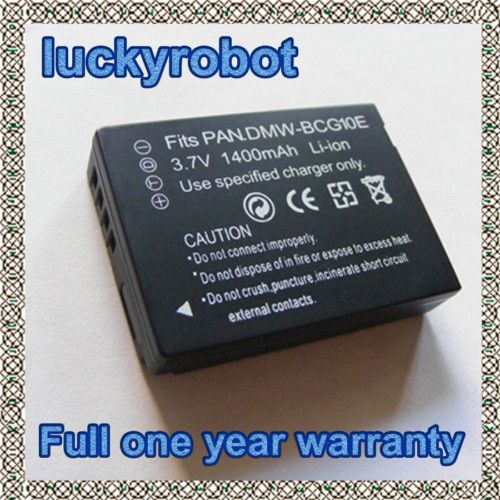 DMW BCG10E Battery for Panasonic Lumix DMC TZ10 DMC TZ8  