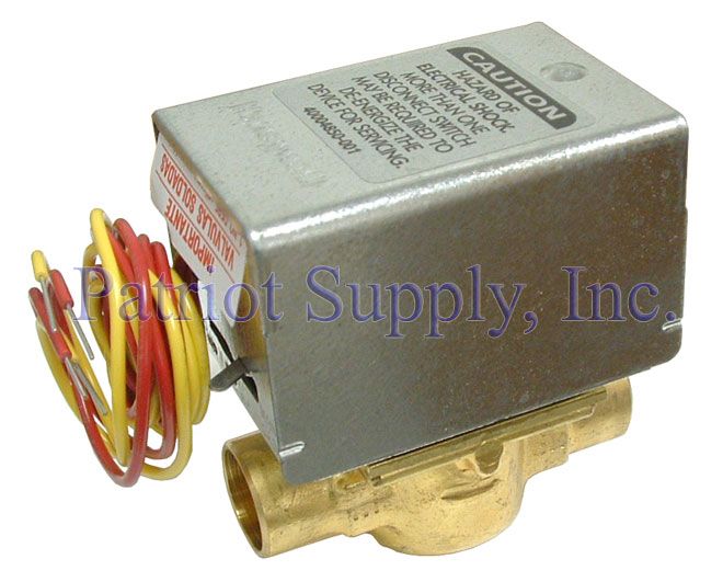 HONEYWELL V8043E1012 3/4 HONEYWELL ZONE VALVE 24V NIB  