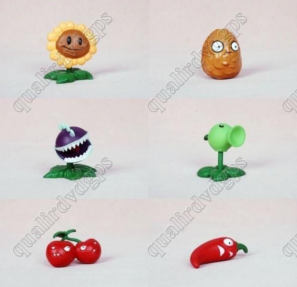 10pcs Plants vs Zombies Collection Figure PVZ Toys best gifts 