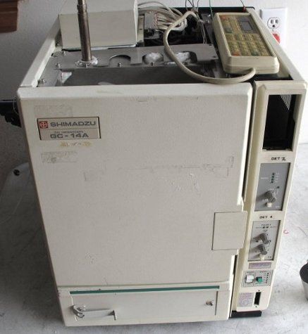 Shimadzu GC 14A/GC14A Gas Chromatograph FOR PART/REPAIR  