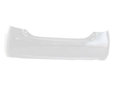 CAMRY REAR BUMPER 08 OEM SUPER WHITE 040 PAINTED  