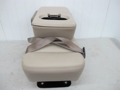 04 05 06 07 Ford F150 Truck Tan Leather Jumpseat CLEAN  