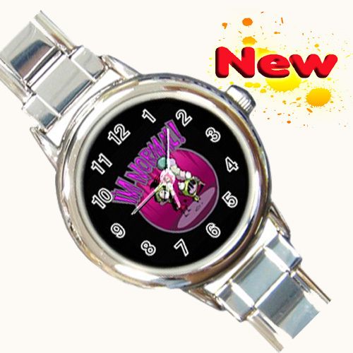 Invader Zim Gir Round Italian Charm Watch Im Normal  