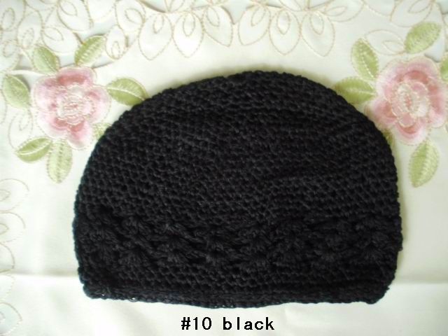 Baby toddler Infant crochet kufi beanie hats 5 or 10 pcs  