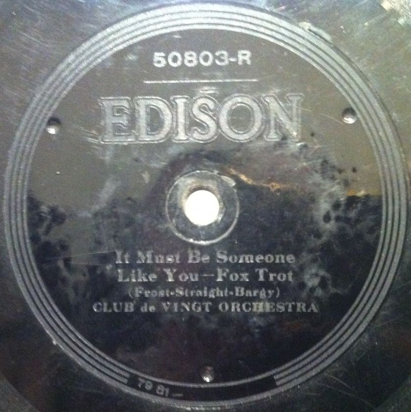   ORCHESTRA loves ship / it must be someone like you 10 VG EDISON