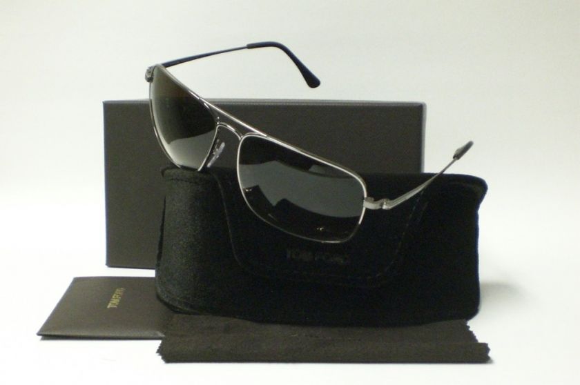 TOM FORD GREGOIRE TF190 TF 190 GUNMETAL 10F SUNGLASSES  