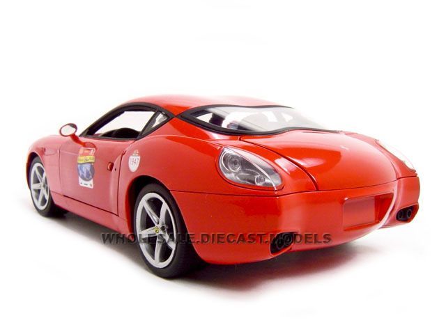 FERRARI 575 GTZ ZAGATO RED 60 ANNIV 118 DIECAST MODEL  