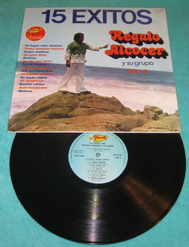 REGULO ALCOCER 15 EXITOS 1984 LP YURIKO YLPS 3186  