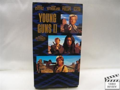 Young Guns 2 Vhs 1991 Emilio Estevez Christian Slater On Popscreen