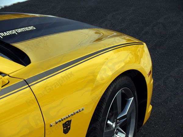 2010 & Up Chevrolet Camaro Full Upper Side Stripes  