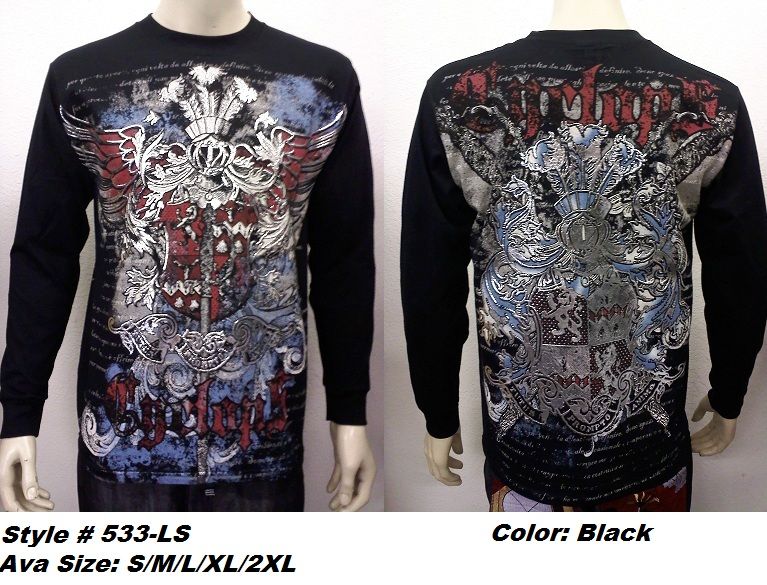 Print long sleeve t shirts for men. urban print shirts  