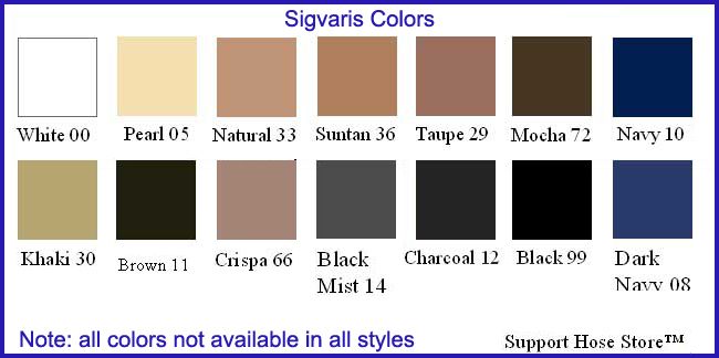 SIGVARIS DELILAH SUPPORT PANTYHOSE QUEEN B SUNTAN  