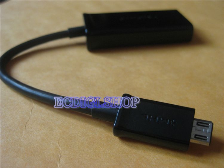 MHL Mirco USB to HDMI HDTV Adapter for Samsung Galaxy Note N7000 i9220 