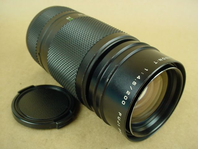 Fuji 200mm 4.5 EBC Fujinon T Great Pentax M42 Telephoto  