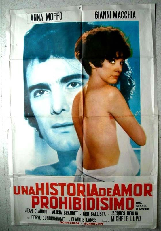 UNA STORIA DAMORE Anna Moffo 29x43 ARGENTINE POSTER  