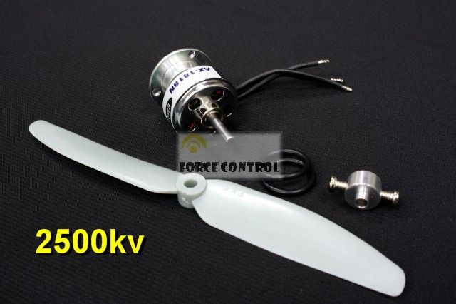 2500 Micro Outrunner Brushless Motor (2500Kv)