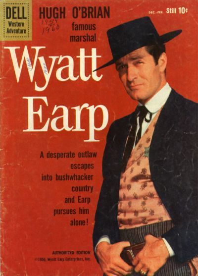 COMPLETE Wyatt Earp Comics Books on DVD   TV Western Golden Age Cowboy 