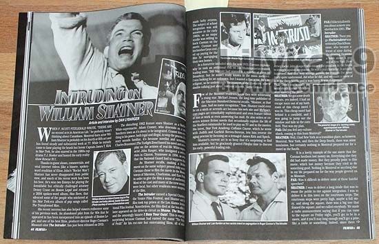 WILLIAM SHATNER Edgar Rice Burroughs CAROLINE MUNRO War Comics FILMFAX 