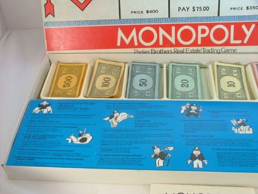 Monopoly Parker Brothers Inc No. 9 Board Game  