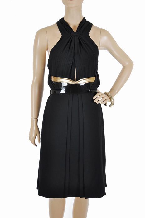 2995 NEW GUCCI BLACK DRESS WITH BELT 44   10  