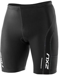 2011 2XU Comp Triathlon Tri Shorts   Mens Black  