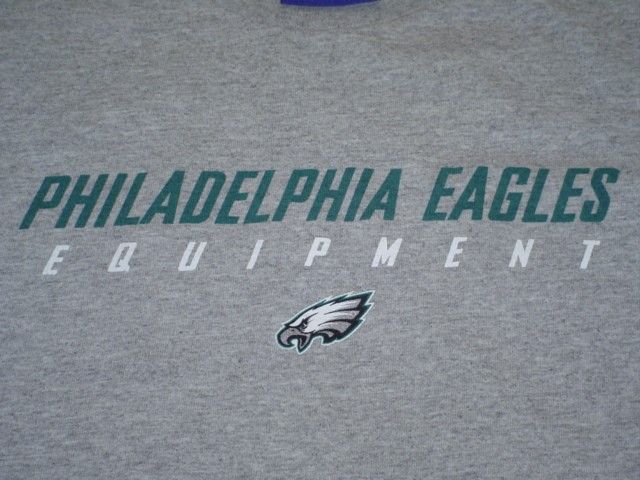 NFL PHILADELPHIA EAGLES T SHIRT BOYS 7 / 8 REEBOK  