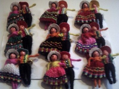 Worry Doll / Trouble Doll Pins  