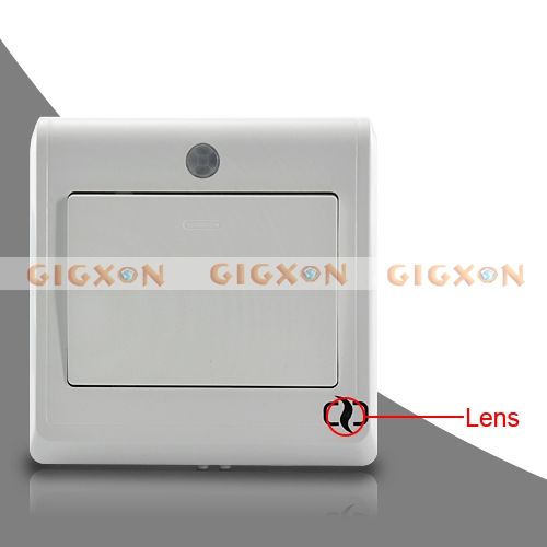 HD Spy Camera Light Switch GSM Remote Control  