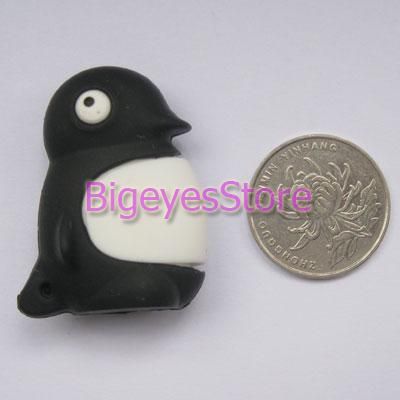 black 4GB penguins USB Flash 2.0 Pen Drive Memory Stick  