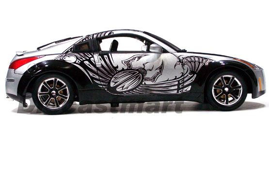 FAST AND FURIOUS 3 TOKYO DRIFT 118 NISSAN 350Z SILVER  