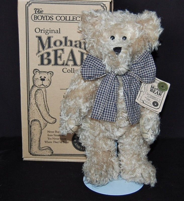 Boyds Mohair Bear Limited Ed Woodrow T Bearington NIB  