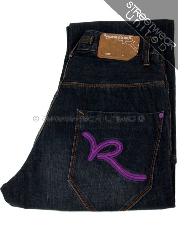 Rocawear Double R Jeans Hip Hop Baggy Jayz Roca Wear  