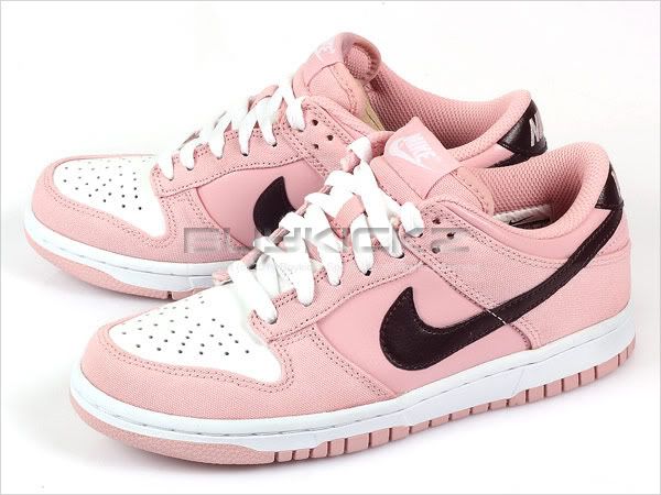 Nike Wmns Dunk Low CL Pink Glaze/Deep Burgundy White Classic 2011 