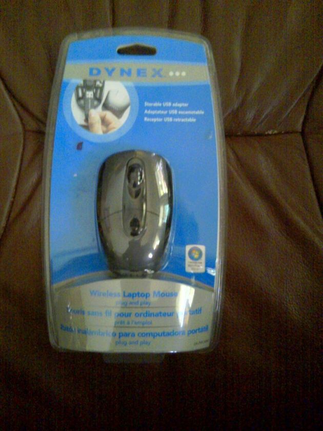 Dynex DX PWLMSE wireless Laptop/Desktop Mouse 600603115813  