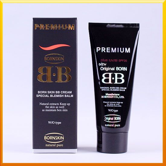 New Original BORN PREMIUM BB B.B Cream 50ml SPF35 Blemish Balm / Korea 