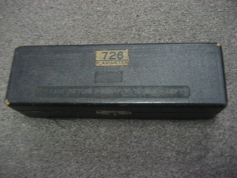 Model 726 Polar Planimeter Vintage  