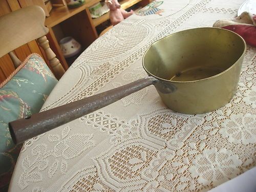 VICTORIAN BRASS 6.1/2 SAUCE OR MILK PAN  