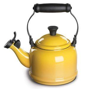 Le Creuset Demi Hot Tea Pot Kettle Teakettle whistling  