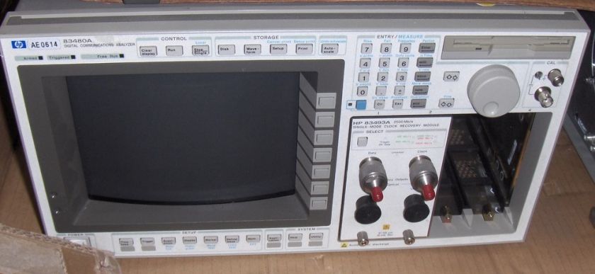 HP/Agilent 83480A Digital Communications Analyzer  