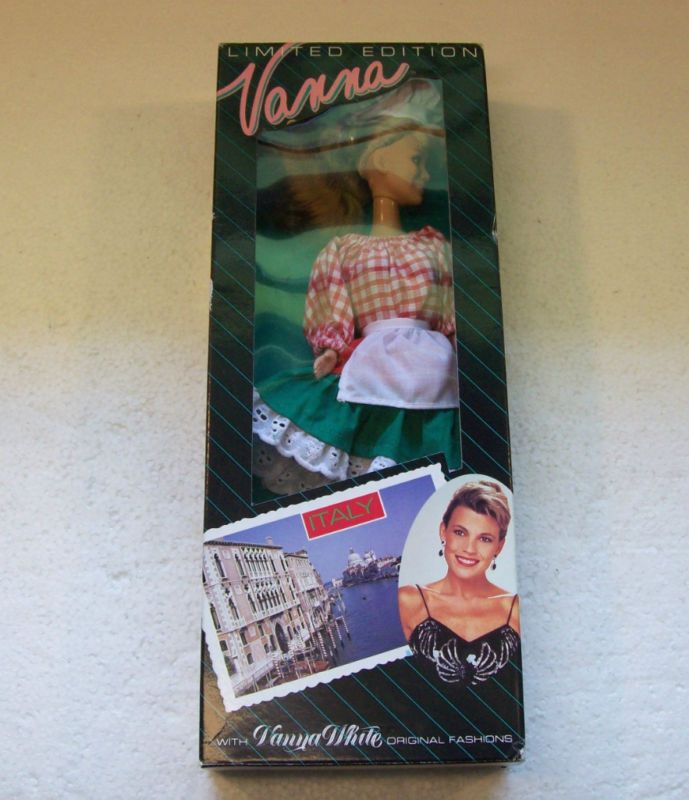 Rare VANNA WHITE ITALY DOLL Ltd. Edition  92/975  