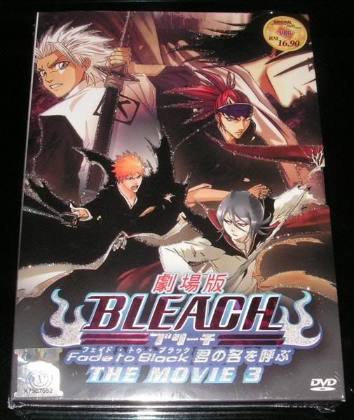 DVD Bleach The Movie 3 Fade To Black  