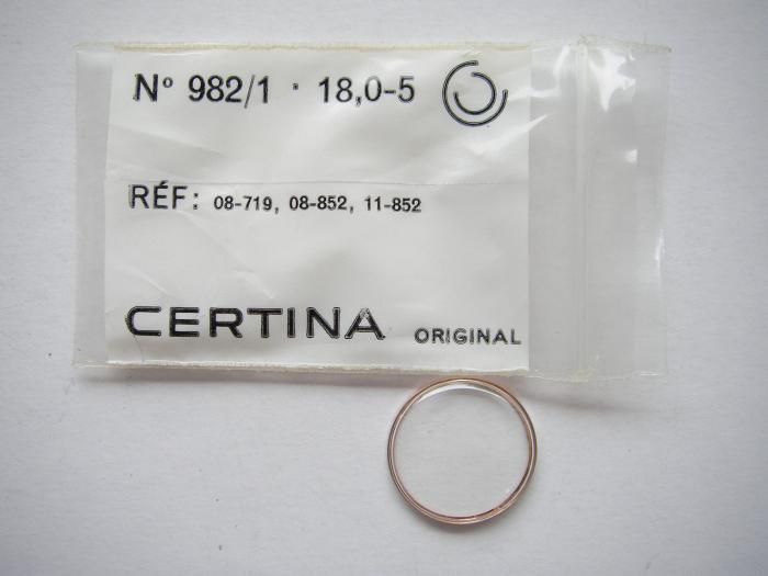 Certina watch acrylic crystal 982/1   18.0 5  