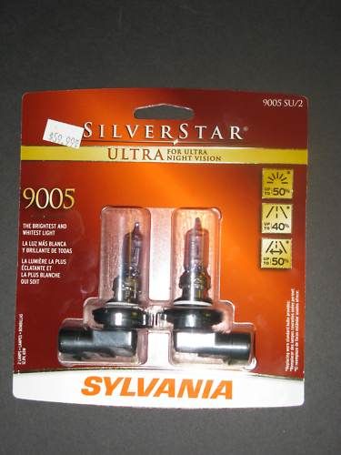 NEW* SILVERSTAR ULTRA 9005 SU/2   50% BRIGHTER  Rebate  