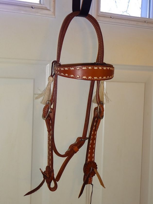 Buckstitched Headstall & Breastcollar ~ Alamo Saddlery  