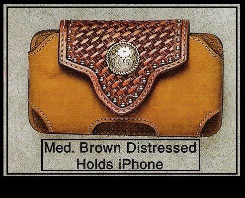iPhone CASE  Belt Clip  Western Tooled Leather   Phone 701340304451 