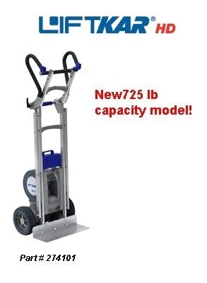 Wesco 274101 Fold LiftKar HD Stair Climbing Hand Truck Adjustable 