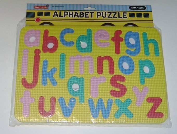 Childs Alphabet Foam Puzzle Ages 3 Nip On Popscreen