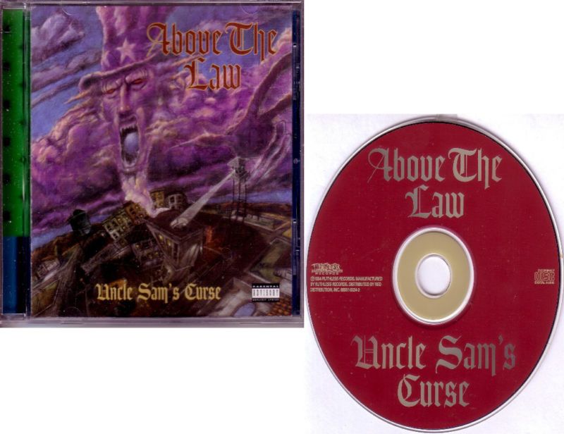 ABOVE THE LAW Uncle Sams Curse 1994 Ruthless PA OG Oop & Rare CD 