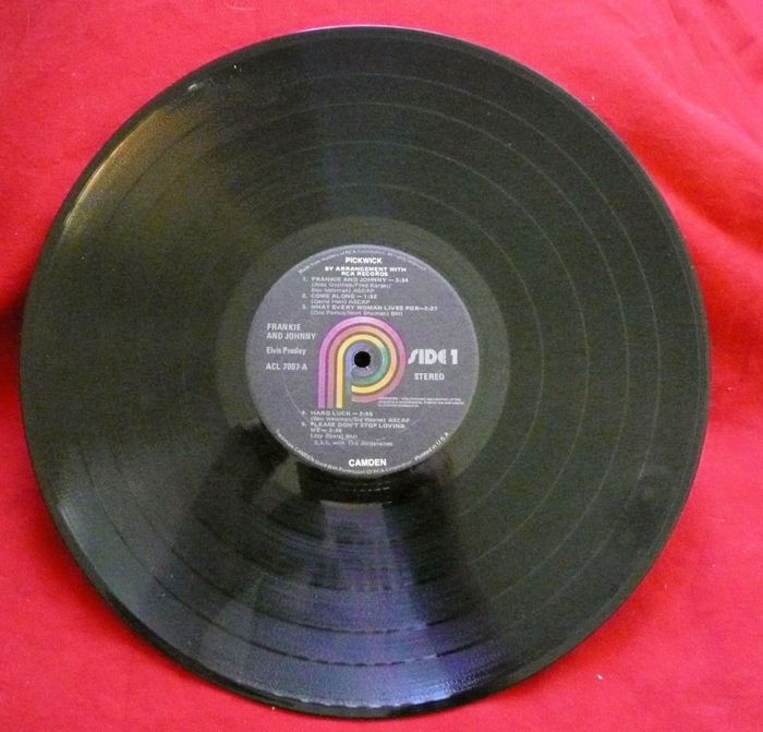 ELVIS PRESLEY LP frankie and johnny PICKWICK vinyl NM  