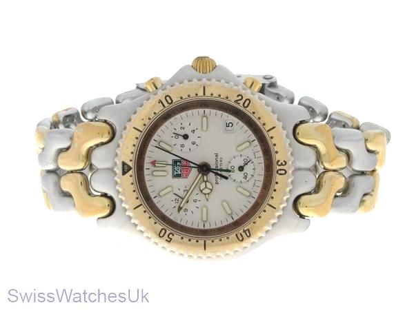   SPORT ELEGANCE CHRONO STEEL GOLD WATCH Ship from London,UK, CONTACT US